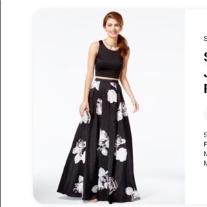 Sequin Hearts 2 Piece Dress